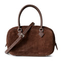 Sac Boston  à bandoulière carré en cuir "San gimignano" *