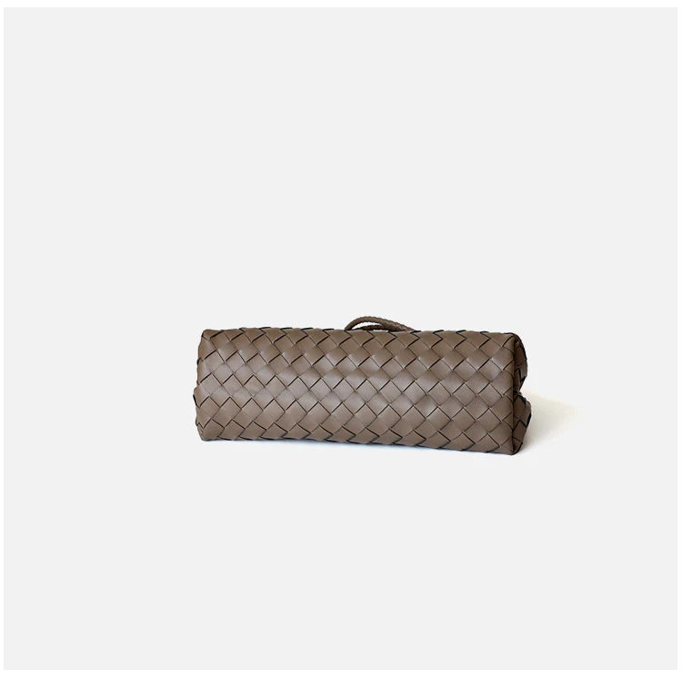 "Salo" Sac à main en cuir tressé avec bandoulière