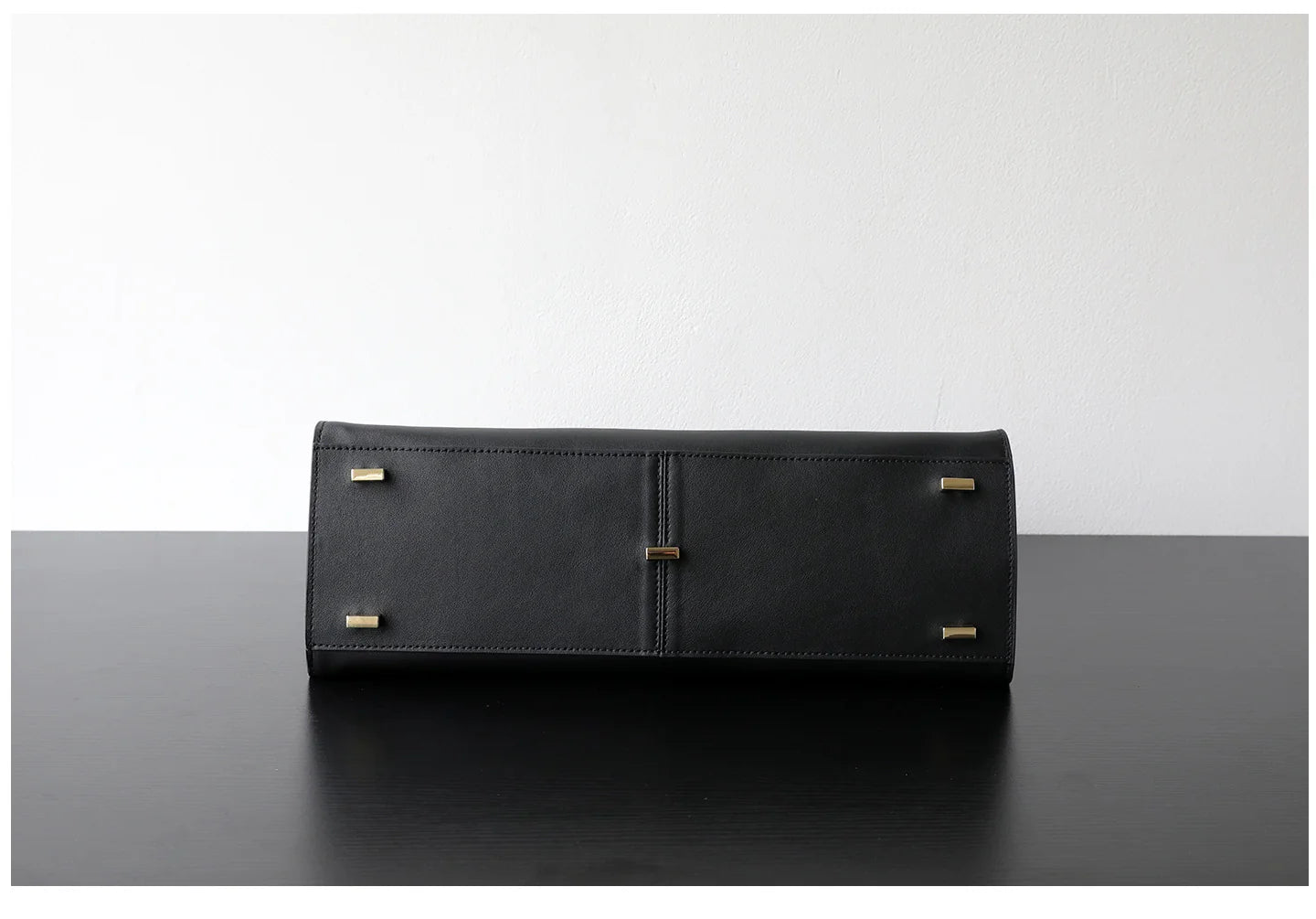 Sac à verrou porté épaule bicolore "Imperia"*
