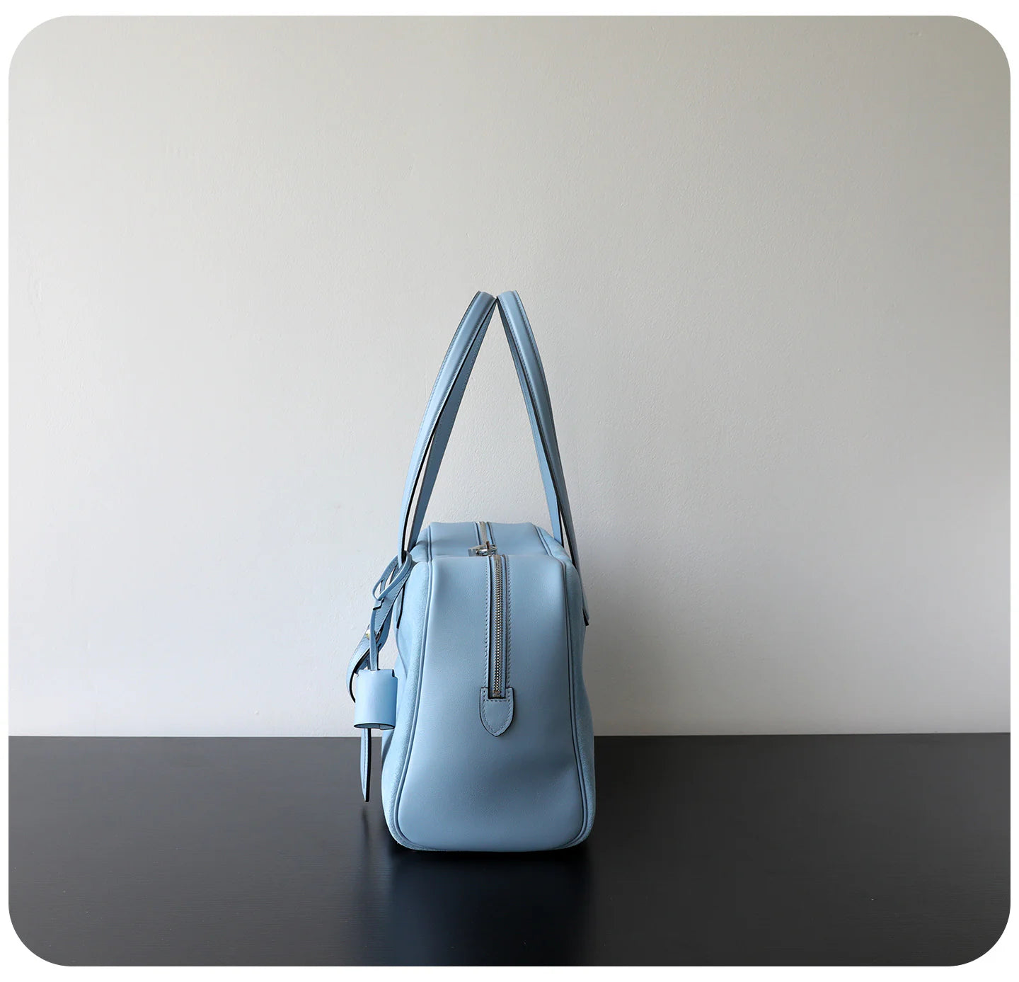 Sac cabas minimaliste et structuré en cuir "Como"*
