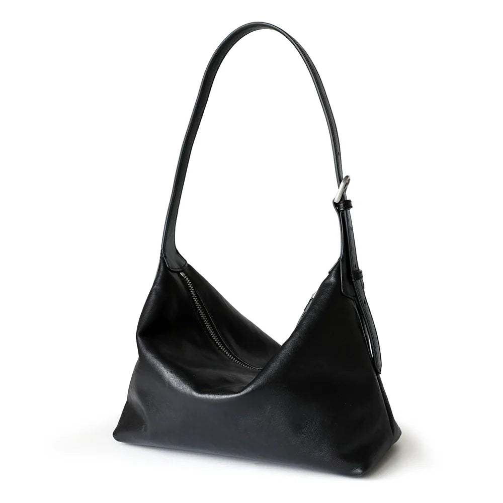 Sac à bandoulière en cuir végétal léger et pratique "Sirmione" *