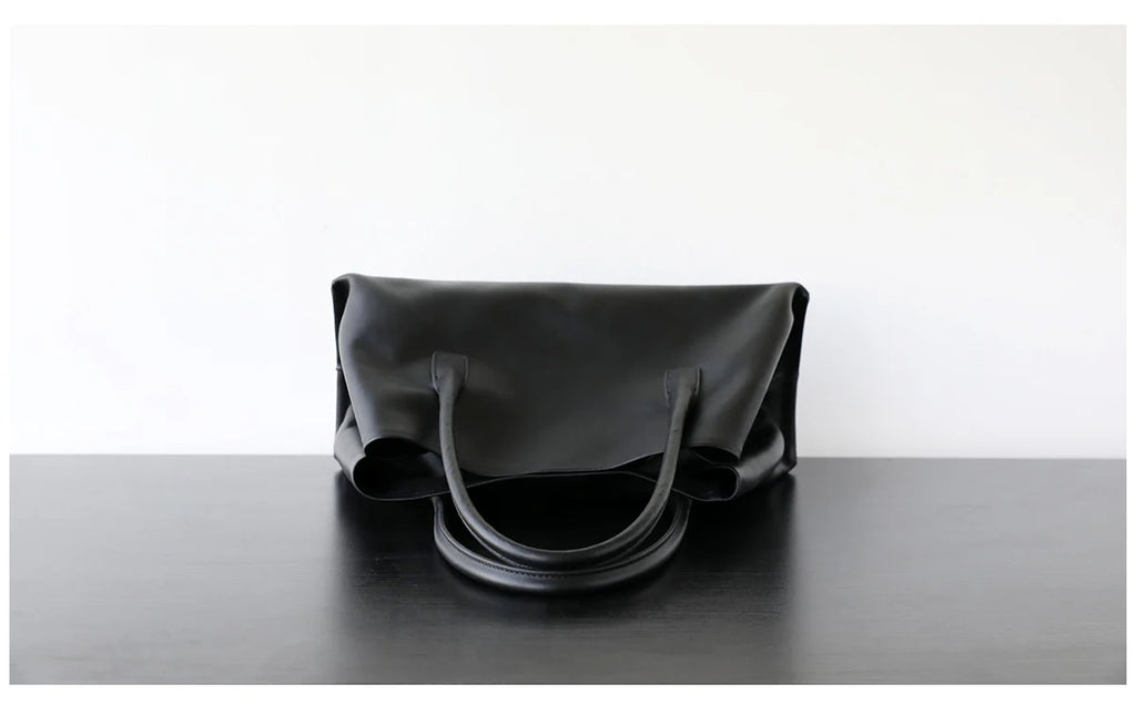 Sac cabas en cuir porté épaule "Ravenna"*