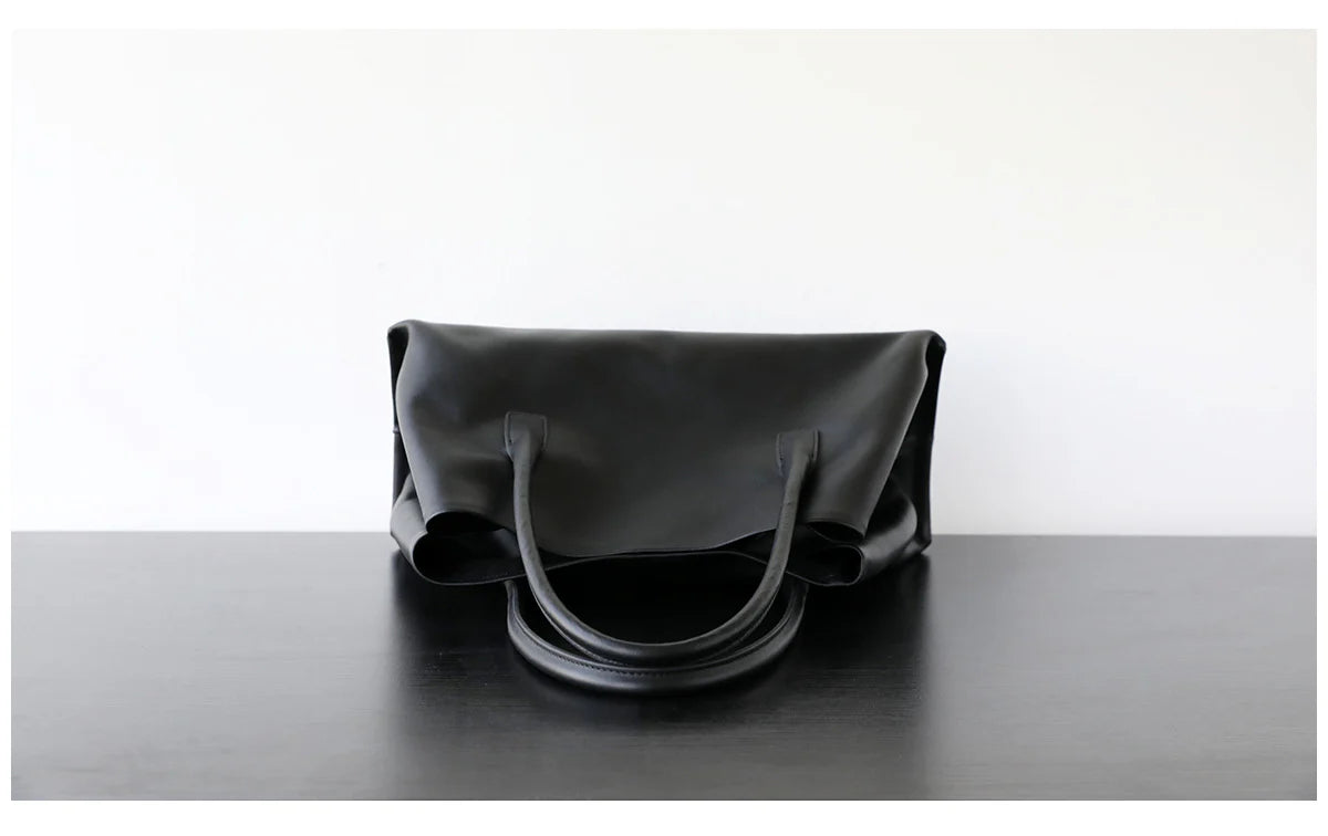 Sac cabas en cuir porté épaule "Ravenna"*