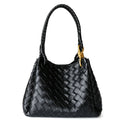 "Castelbuono" Sac à main en cuir en vachette tressé pour femme