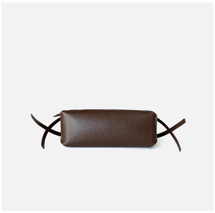 "Spoleto" Sac à main baguette en cuir de vachette