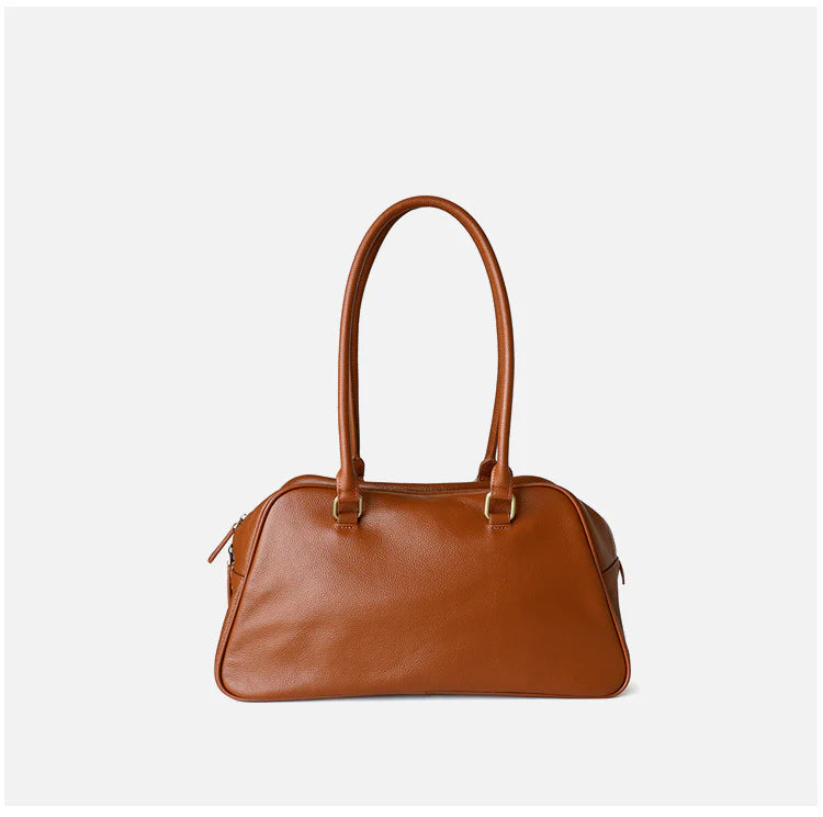 Sac rectangulaire en cuir classique et structuré  "Perugia" *