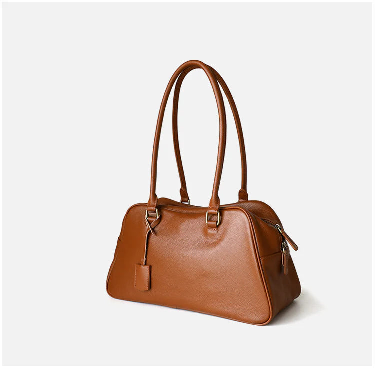 Sac rectangulaire en cuir classique et structuré  "Perugia" *