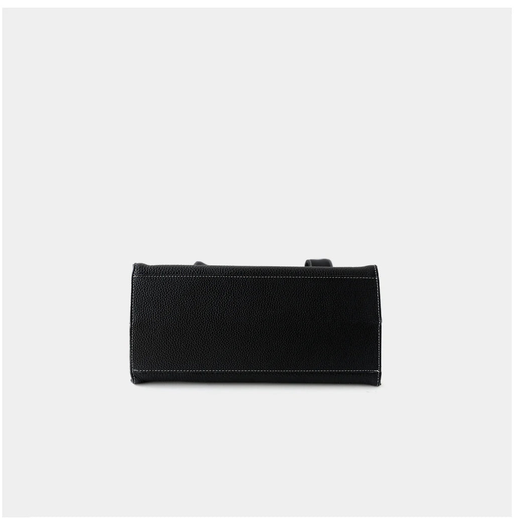 "Ferrara" Sac panier en cuir de vachette