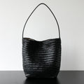 "Ravello" Sac seau en cuir de vachette porté épaule avec fermeture magnétique