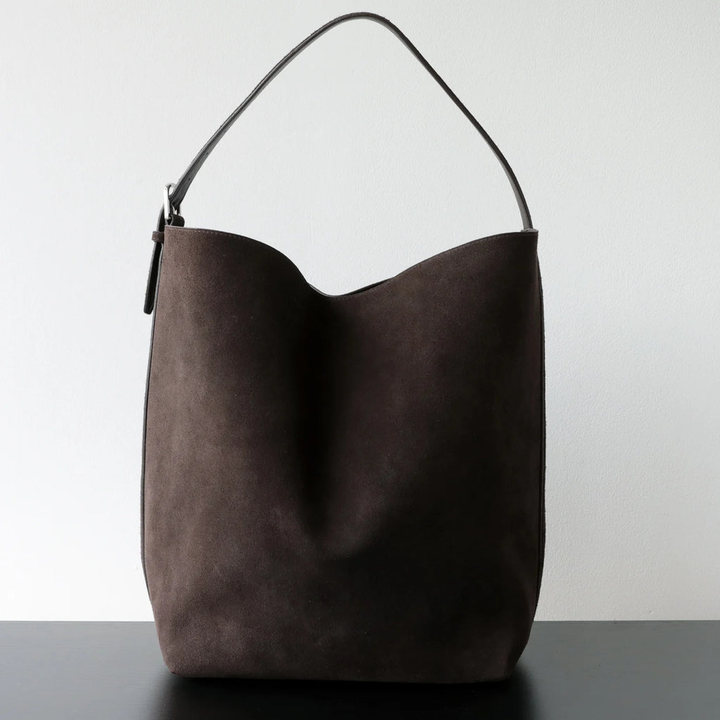 "Siena" Sac seau décontracté en daim pour femme