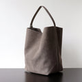 "Siena" Sac seau décontracté en daim pour femme
