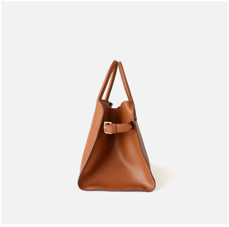 “Sapienza”  Grand sac fourre-tout en cuir souple